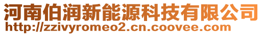 河南伯潤新能源科技有限公司