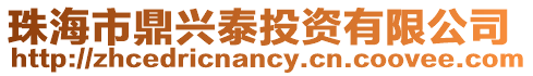 珠海市鼎興泰投資有限公司