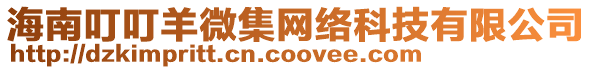 海南叮叮羊微集網(wǎng)絡(luò)科技有限公司