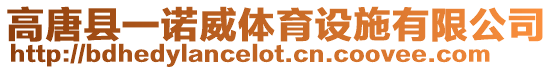 高唐縣一諾威體育設(shè)施有限公司