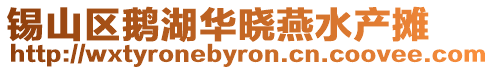 錫山區鵝湖華曉燕水產攤