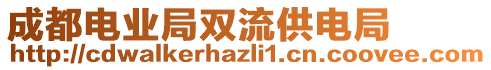 成都電業(yè)局雙流供電局