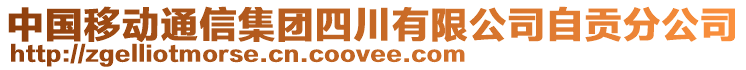 中國移動通信集團四川有限公司自貢分公司