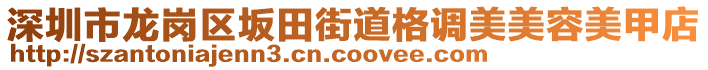 深圳市龍崗區(qū)坂田街道格調(diào)美美容美甲店