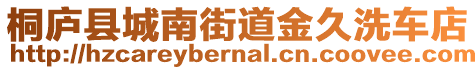 桐廬縣城南街道金久洗車店