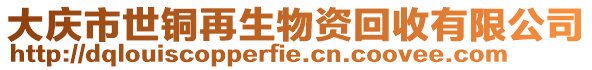 大慶市世銅再生物資回收有限公司