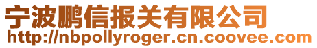 寧波鵬信報關有限公司