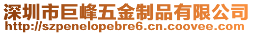 深圳市巨峰五金制品有限公司