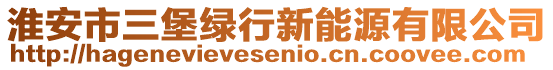 淮安市三堡綠行新能源有限公司