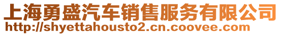 上海勇盛汽車銷售服務(wù)有限公司