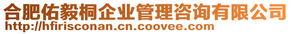 合肥佑毅桐企業(yè)管理咨詢有限公司