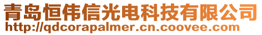 青島恒偉信光電科技有限公司