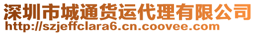 深圳市城通貨運(yùn)代理有限公司