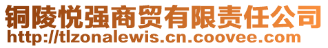 銅陵悅強(qiáng)商貿(mào)有限責(zé)任公司