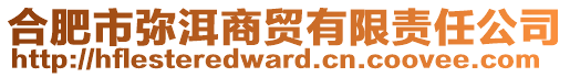 合肥市彌洱商貿(mào)有限責(zé)任公司