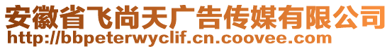 安徽省飛尚天廣告?zhèn)髅接邢薰? style=