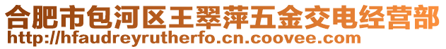 合肥市包河區(qū)王翠萍五金交電經(jīng)營部