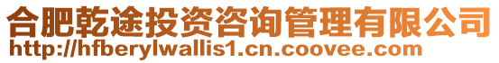 合肥乾途投資咨詢管理有限公司