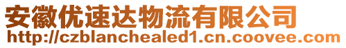 安徽優(yōu)速達(dá)物流有限公司