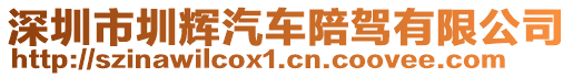 深圳市圳輝汽車陪駕有限公司