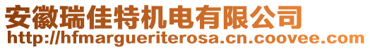 安徽瑞佳特機(jī)電有限公司