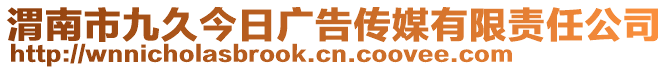 渭南市九久今日廣告?zhèn)髅接邢挢?zé)任公司