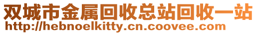 雙城市金屬回收總站回收一站