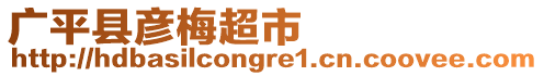 廣平縣彥梅超市