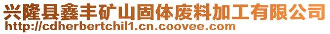 興隆縣鑫豐礦山固體廢料加工有限公司