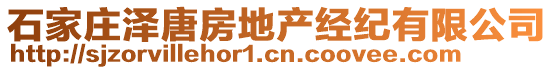 石家莊澤唐房地產經紀有限公司