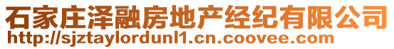 石家莊澤融房地產(chǎn)經(jīng)紀(jì)有限公司