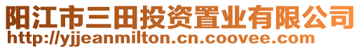 陽江市三田投資置業(yè)有限公司