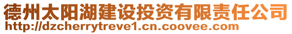 德州太陽湖建設投資有限責任公司