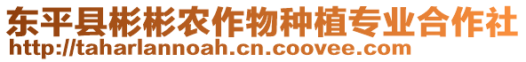 東平縣彬彬農(nóng)作物種植專業(yè)合作社