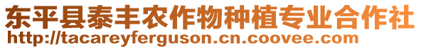 東平縣泰豐農作物種植專業合作社