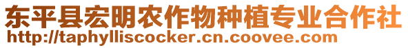 東平縣宏明農作物種植專業合作社