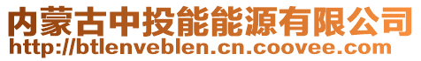 內(nèi)蒙古中投能能源有限公司