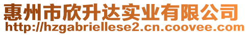 惠州市欣升達(dá)實(shí)業(yè)有限公司