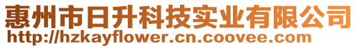 惠州市日升科技實業(yè)有限公司