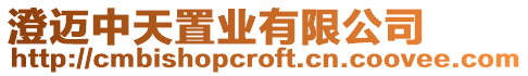澄邁中天置業(yè)有限公司