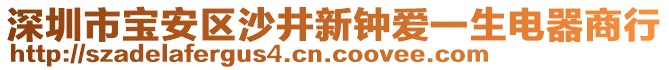 深圳市寶安區沙井新鐘愛一生電器商行