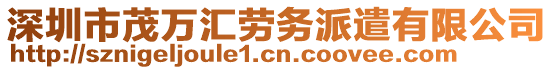 深圳市茂萬(wàn)匯勞務(wù)派遣有限公司