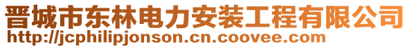 晉城市東林電力安裝工程有限公司