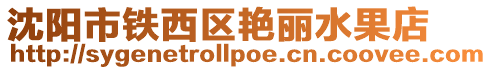 沈陽市鐵西區(qū)艷麗水果店