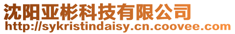 沈陽亞彬科技有限公司
