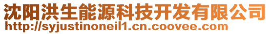 沈陽(yáng)洪生能源科技開(kāi)發(fā)有限公司