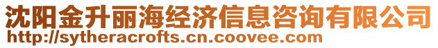 沈陽金升麗海經(jīng)濟信息咨詢有限公司