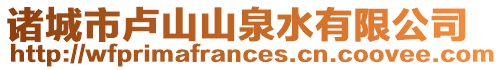 諸城市盧山山泉水有限公司