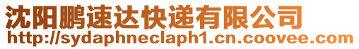 沈陽(yáng)鵬速達(dá)快遞有限公司