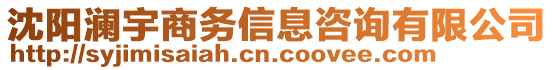 沈陽瀾宇商務信息咨詢有限公司